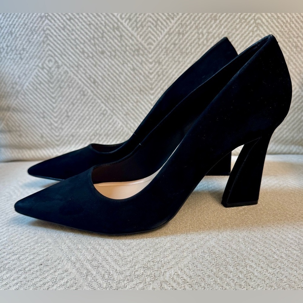 GB Self-Made Nubuck Pointed Toe Pumps 9.5 - Picture 6 of 9